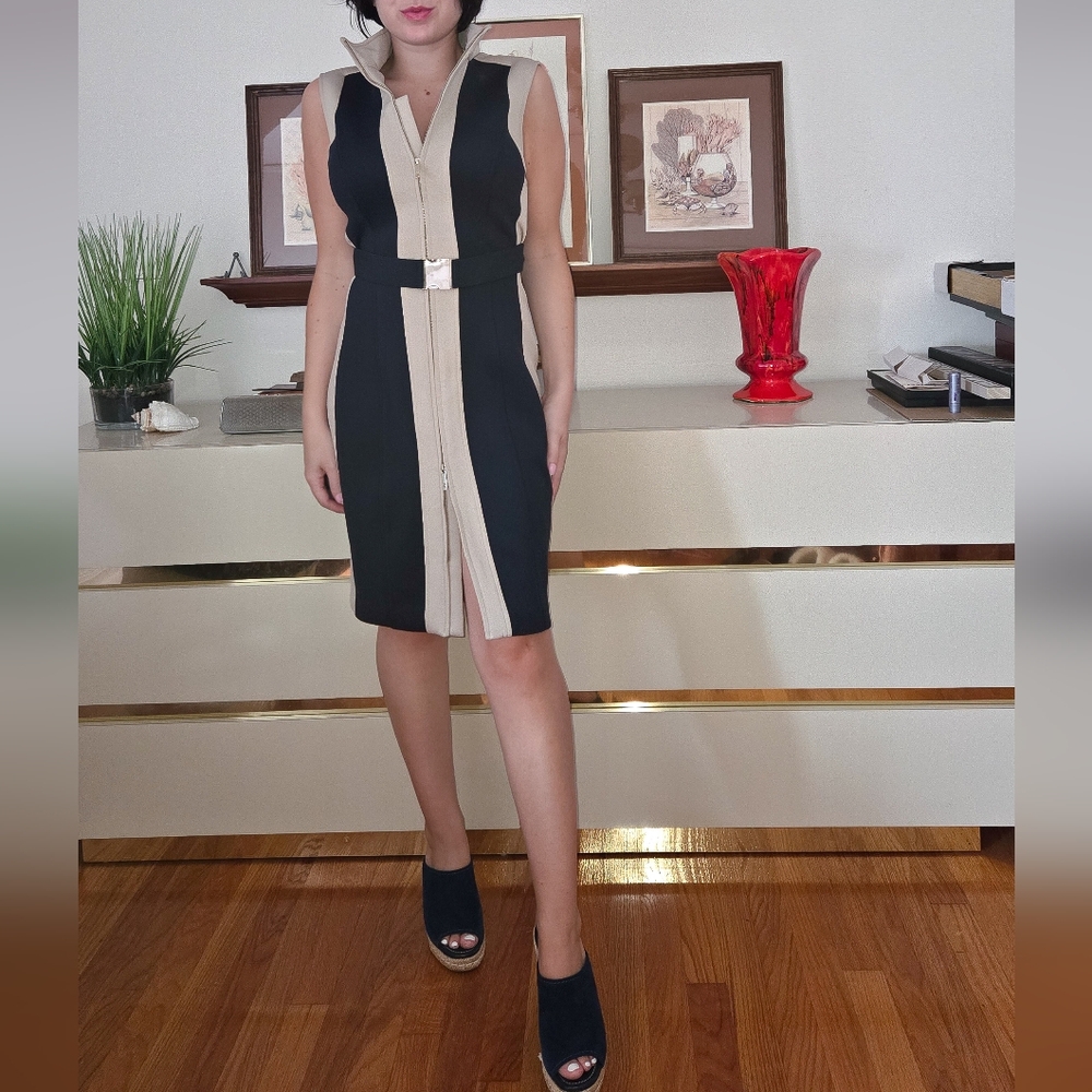 Tommy Hilfiger Color-block Mini Dress